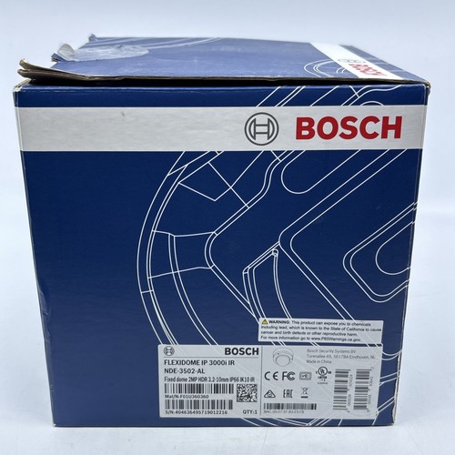 Bosh flexidome 3000i - bosh, ip