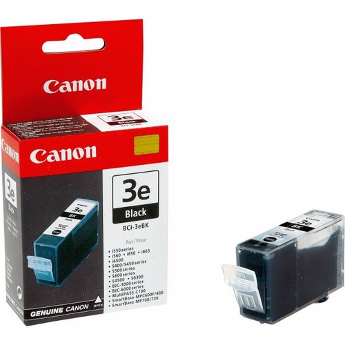 Ink canon bci 3ebk - nero, 27ml